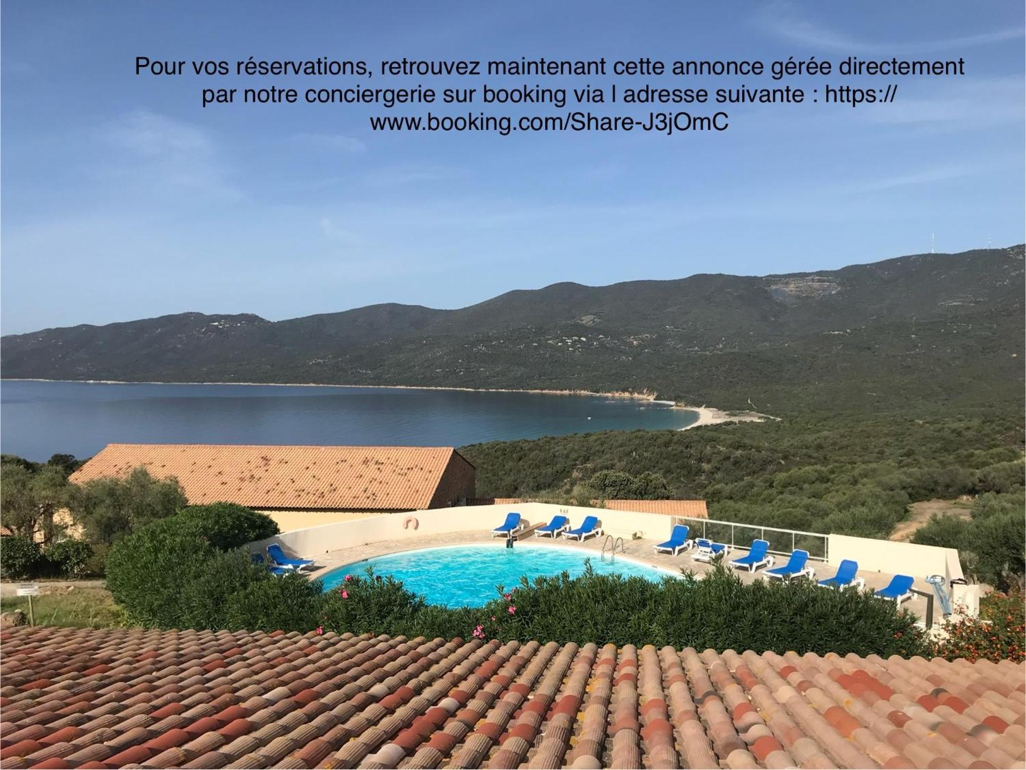 Alba Rossa Magnifique Vue Mer, Piscine , Clim *